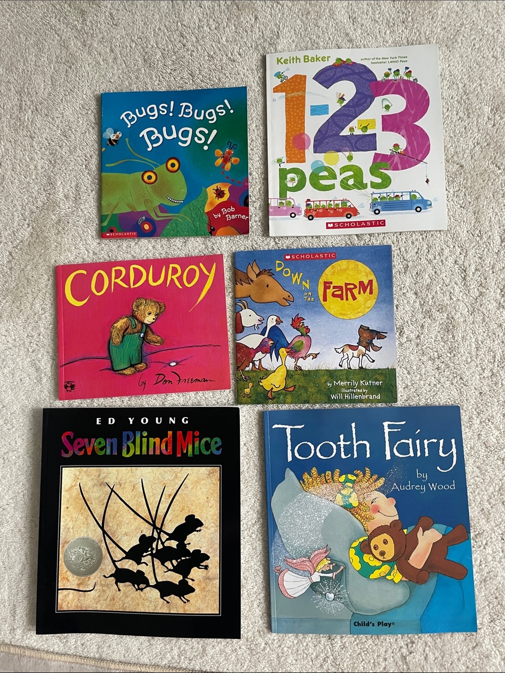 6 early reader paperbacks great condition